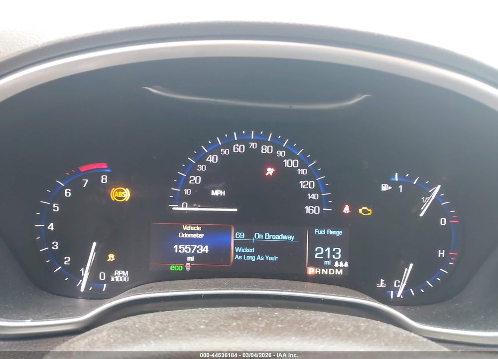 2013 CADILLAC SRX LUXURY COLLECTION VIN: 3GYFNCE36DS540882
