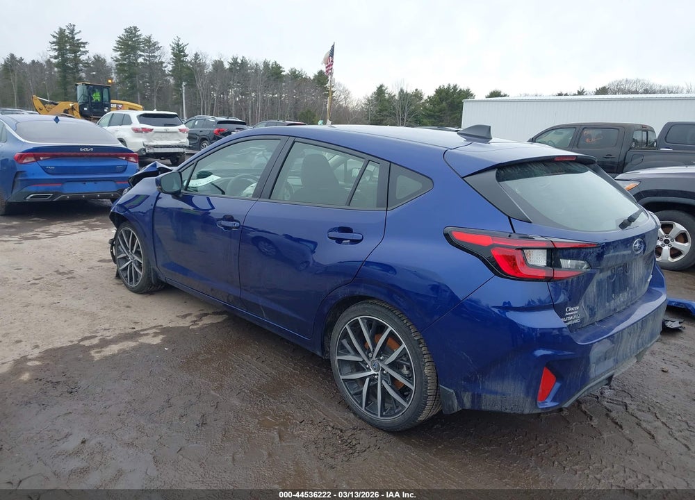 2024 SUBARU IMPREZA SPORT 5-DOOR VIN: JF1GUAFC9R8903925