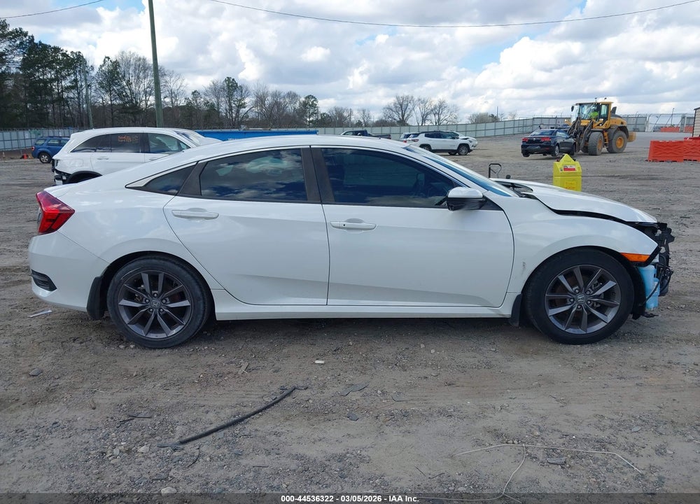2021 HONDA CIVIC EX-L VIN: 19XFC1F74ME005551