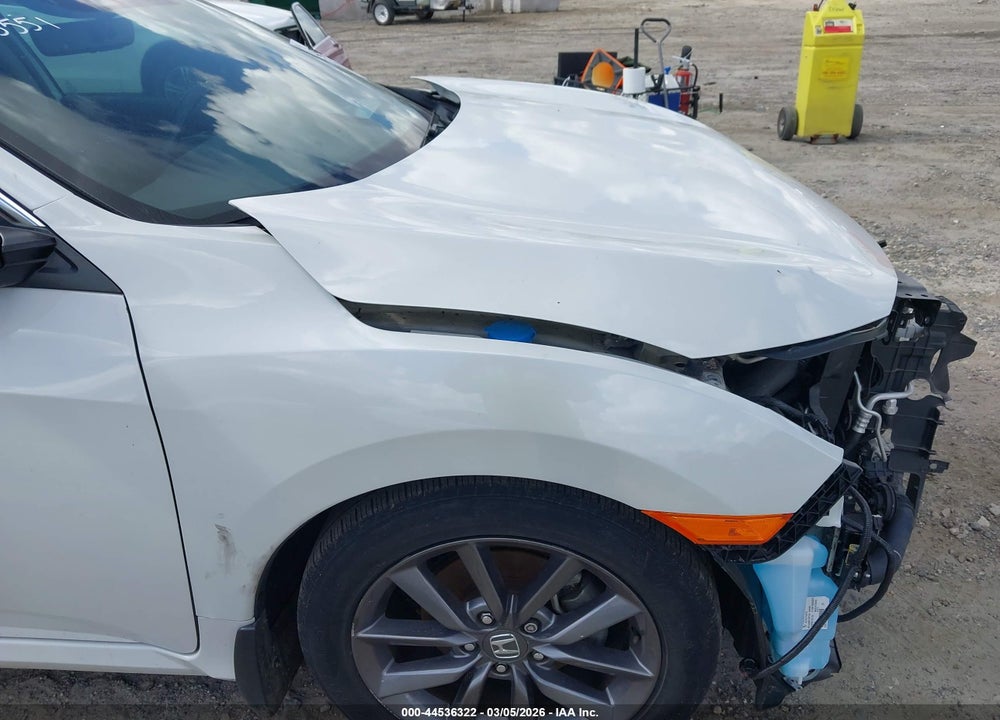 2021 HONDA CIVIC EX-L VIN: 19XFC1F74ME005551