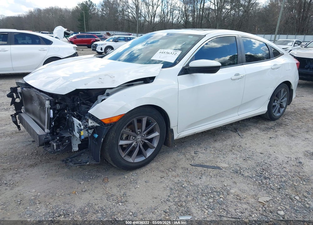 2021 HONDA CIVIC EX-L VIN: 19XFC1F74ME005551