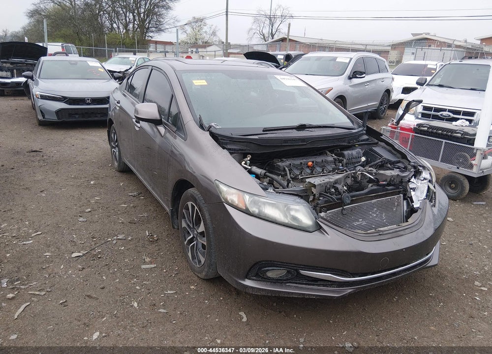 2013 HONDA CIVIC EX-L VIN: 2HGFB2F9XDH514902