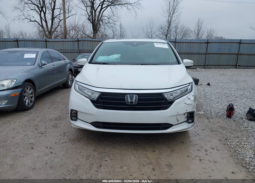 2022 HONDA ODYSSEY EX-L VIN: 5FNRL6H72NB052760