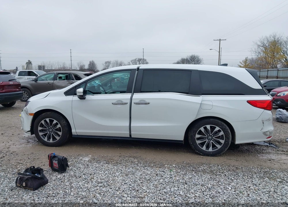2022 HONDA ODYSSEY EX-L VIN: 5FNRL6H72NB052760