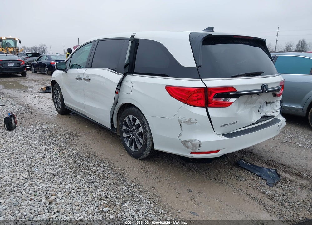 2022 HONDA ODYSSEY EX-L VIN: 5FNRL6H72NB052760