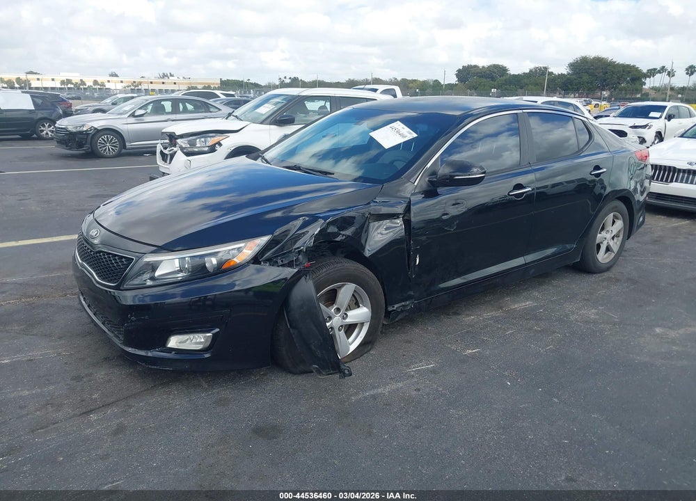 2015 KIA OPTIMA LX VIN: KNAGM4A71F5660577