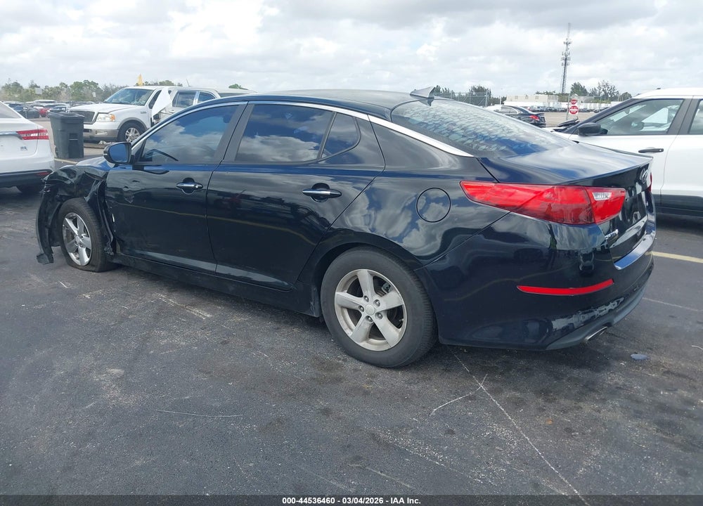 2015 KIA OPTIMA LX VIN: KNAGM4A71F5660577