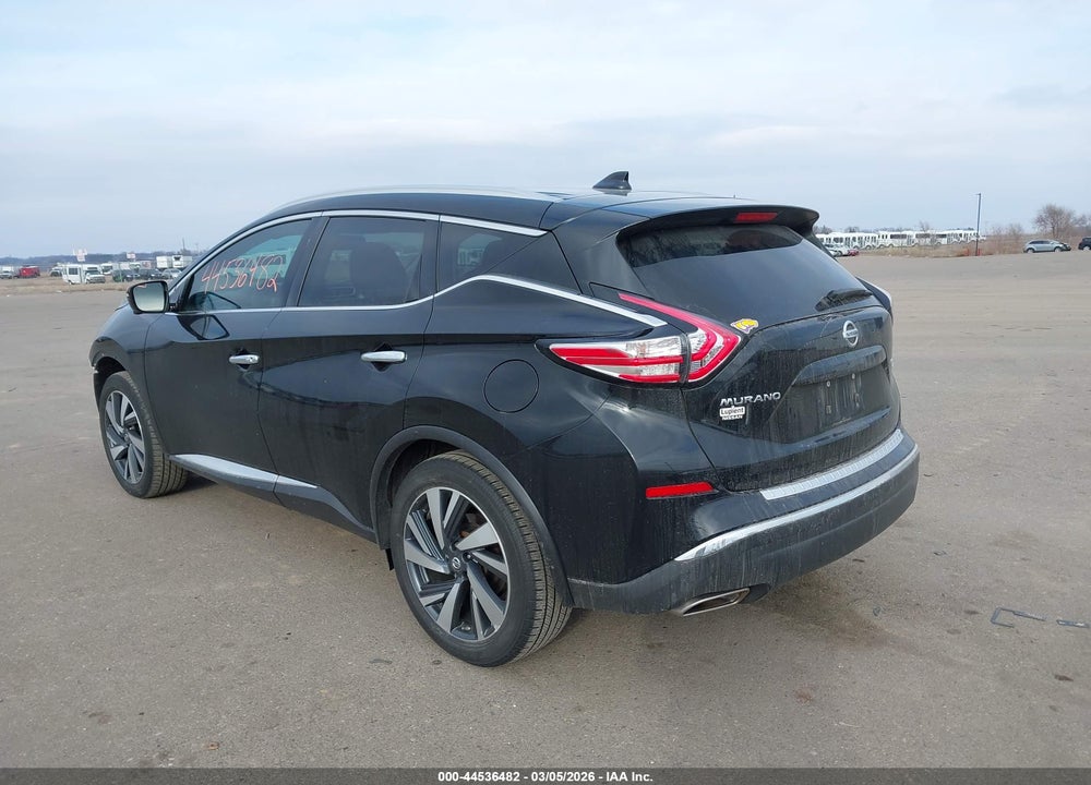 2017 NISSAN MURANO PLATINUM VIN: 5N1AZ2MHXHN155879