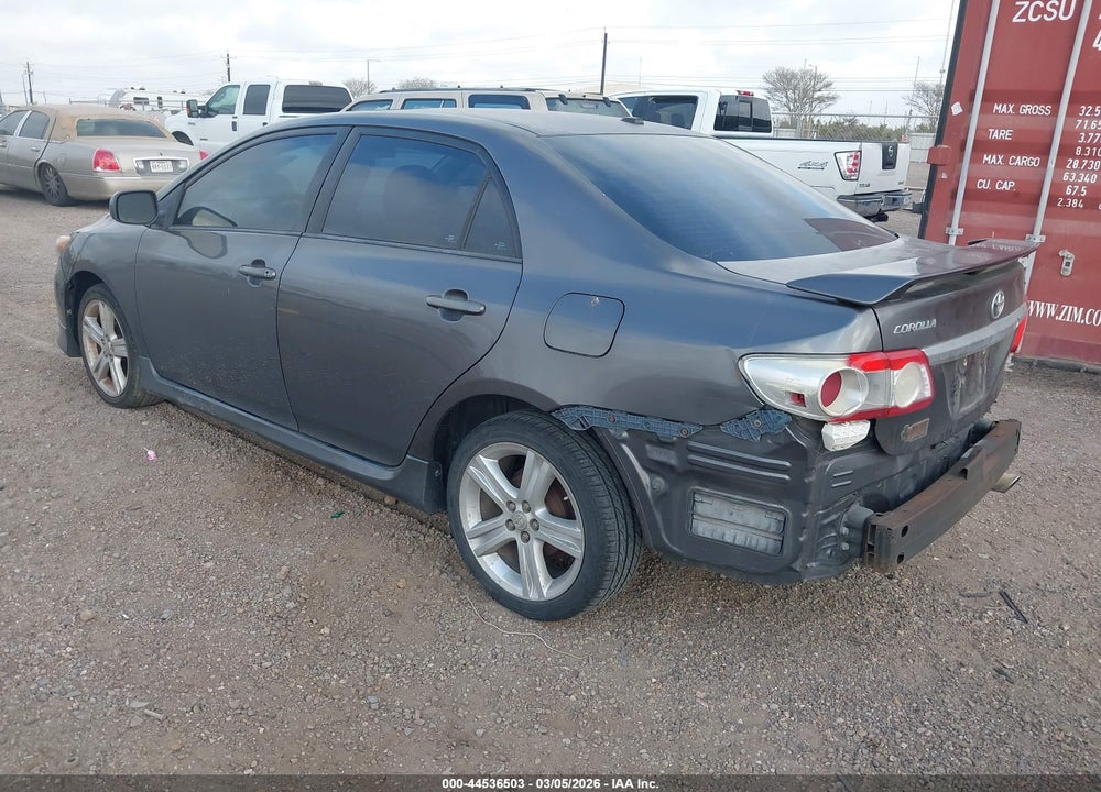 2013 TOYOTA COROLLA S VIN: 5YFBU4EE4DP154067