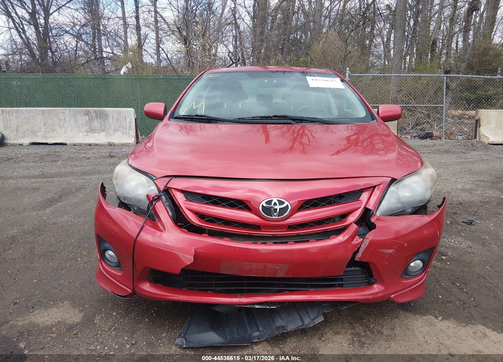 2011 TOYOTA COROLLA S VIN: 2T1BU4EE8BC751851