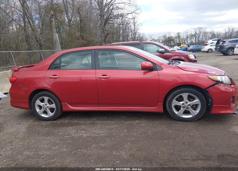 2011 TOYOTA COROLLA S VIN: 2T1BU4EE8BC751851