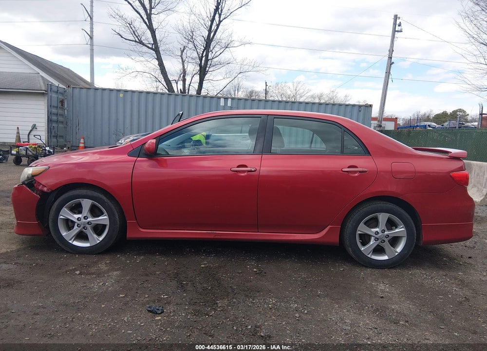 2011 TOYOTA COROLLA S VIN: 2T1BU4EE8BC751851
