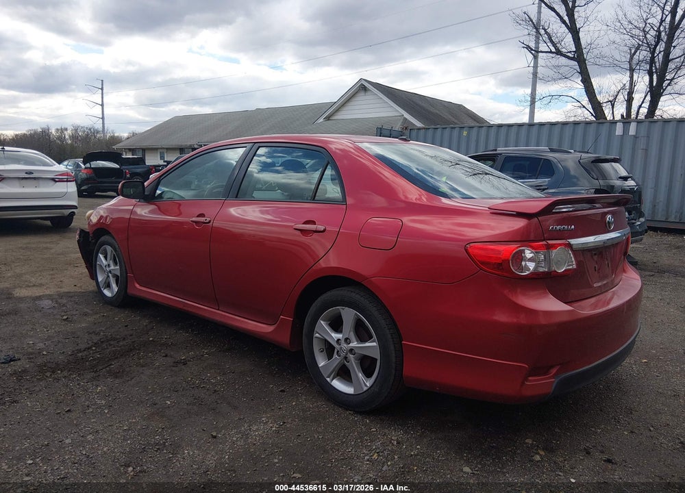 2011 TOYOTA COROLLA S VIN: 2T1BU4EE8BC751851