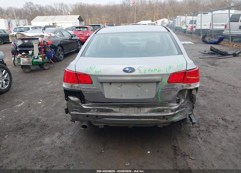 2010 SUBARU LEGACY 2.5I PREMIUM VIN: 4S3BMBG69A3235368