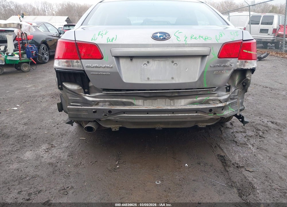 2010 SUBARU LEGACY 2.5I PREMIUM VIN: 4S3BMBG69A3235368