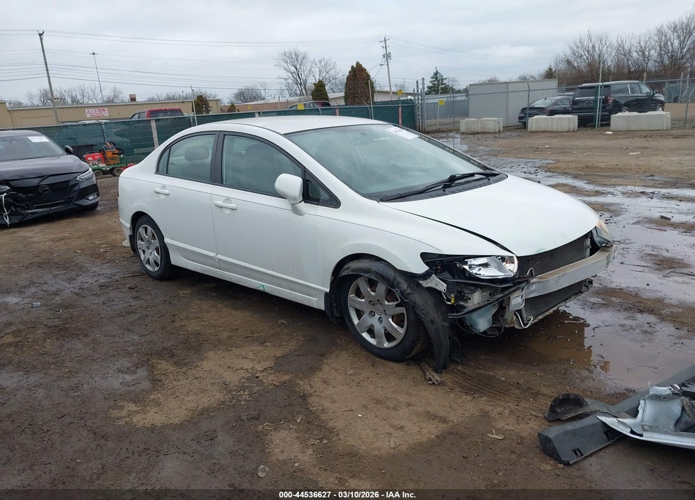 2010 HONDA CIVIC LX VIN: 2HGFA1F54AH510883