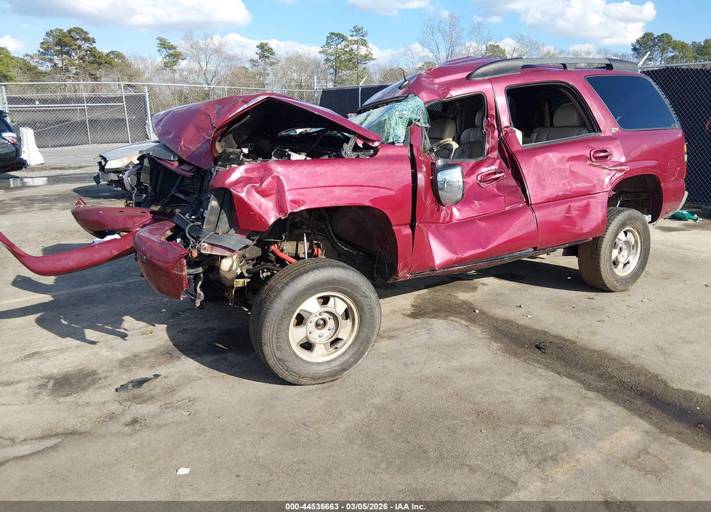 2004 CHEVROLET TAHOE Z71 VIN: 1GNEK13Z04R110796