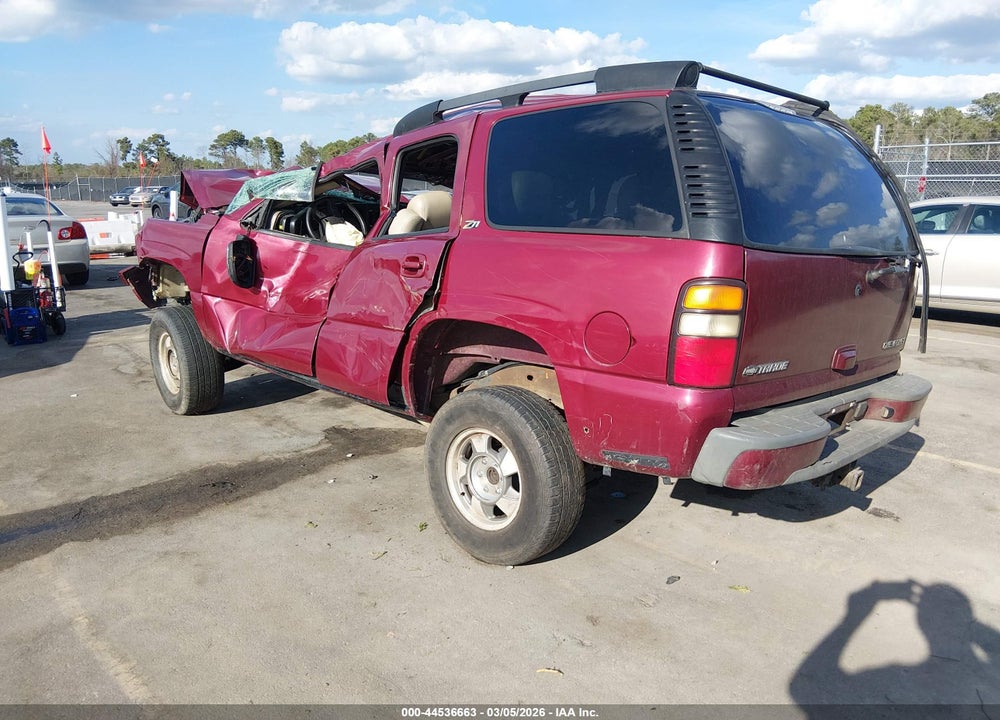 2004 CHEVROLET TAHOE Z71 VIN: 1GNEK13Z04R110796