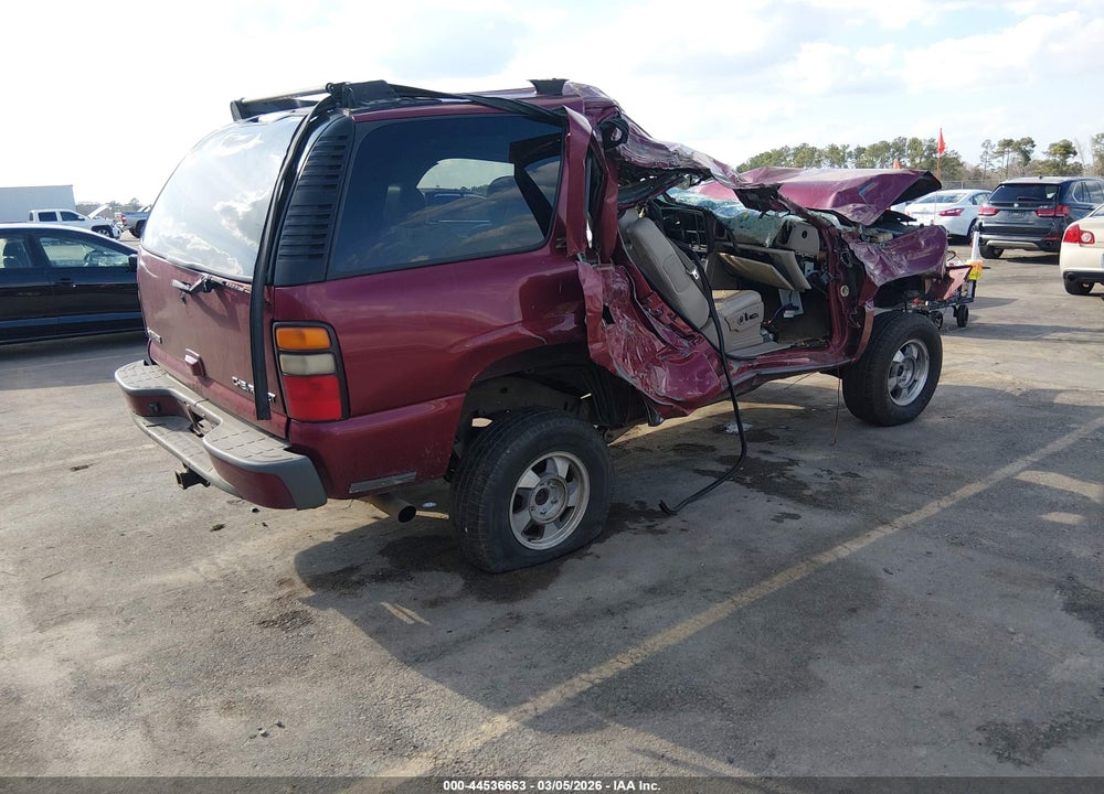 2004 CHEVROLET TAHOE Z71 VIN: 1GNEK13Z04R110796