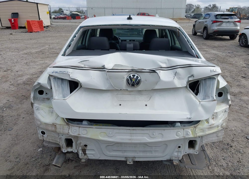 2013 VOLKSWAGEN PASSAT 2.5L SE VIN: 1VWBH7A32DC020125