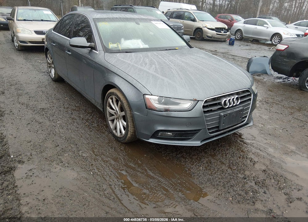 2013 AUDI A4 2.0T PREMIUM VIN: WAUFFAFL5DN013090
