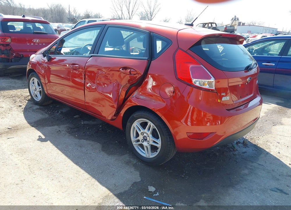 2018 FORD FIESTA SE VIN: 3FADP4EJ5JM136375