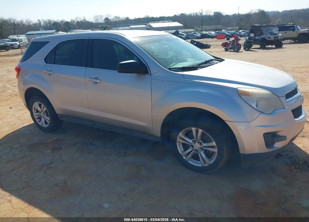 2013 CHEVROLET EQUINOX LS VIN: 1GNALBEK3DZ109871