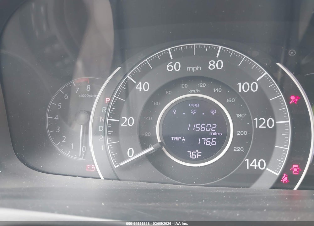 2013 HONDA CR-V EX VIN: 5J6RM3H52DL025669