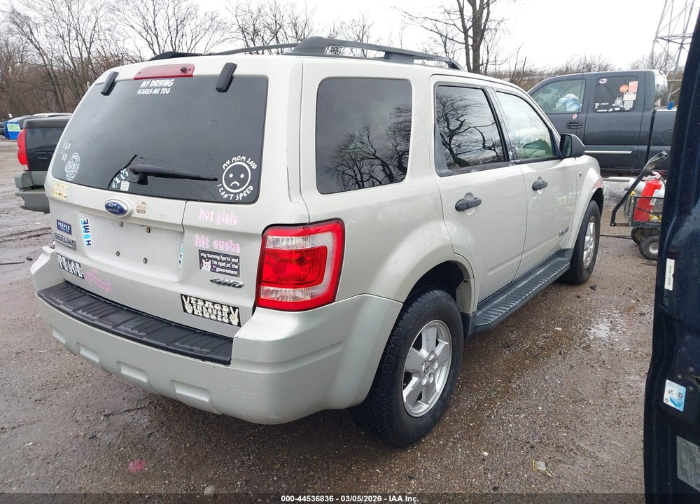 2008 FORD ESCAPE XLT VIN: 1FMCU93198KB33894