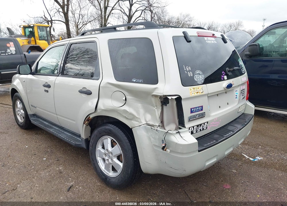 2008 FORD ESCAPE XLT VIN: 1FMCU93198KB33894