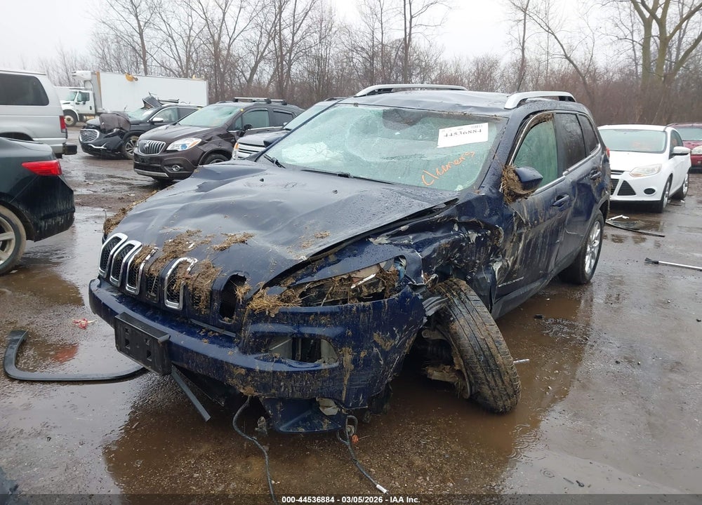 2014 JEEP CHEROKEE LATITUDE VIN: 1C4PJLCB1EW205552