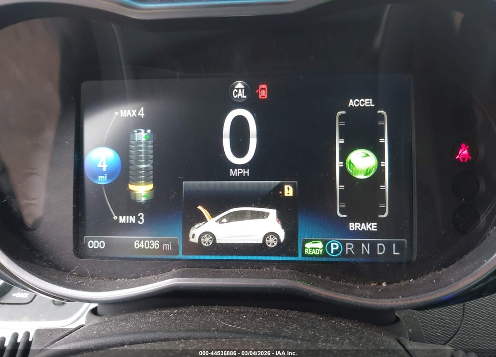 2016 CHEVROLET SPARK EV 1LT VIN: KL8CK6S09GC649532