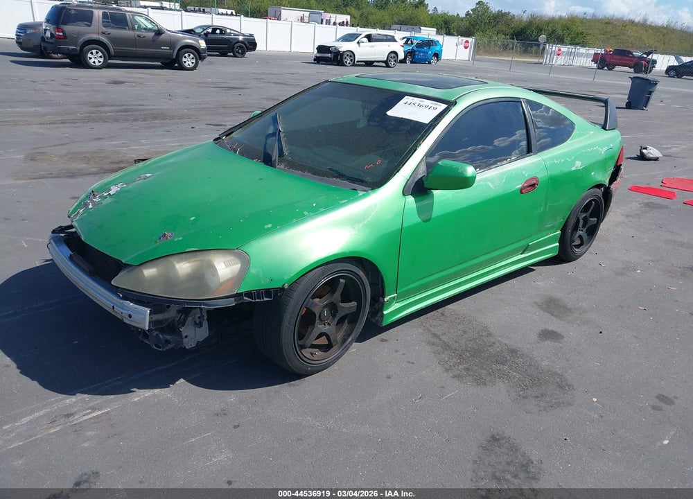 2002 ACURA RSX VIN: JH4DC53802C002841