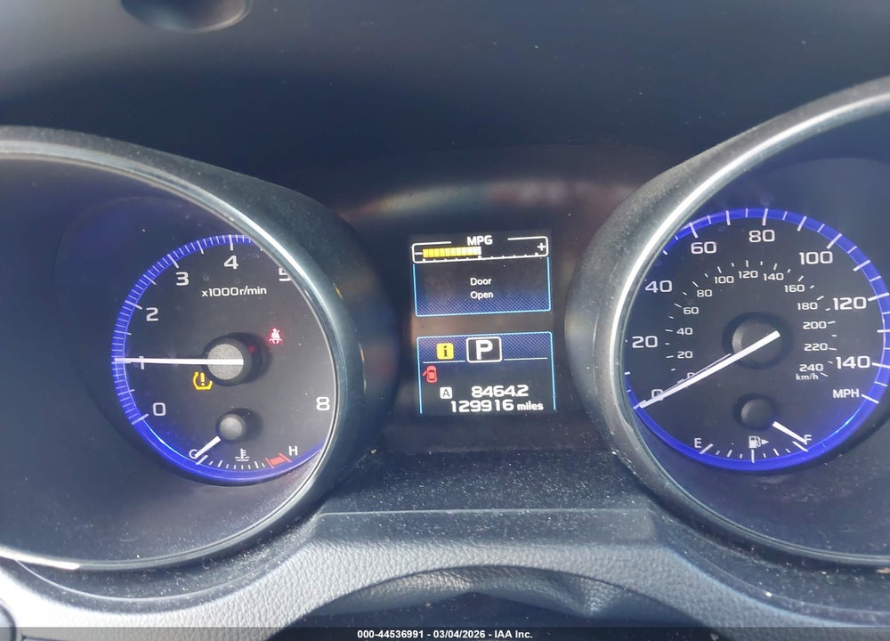 2016 SUBARU LEGACY 2.5I PREMIUM VIN: 4S3BNAC61G3058045