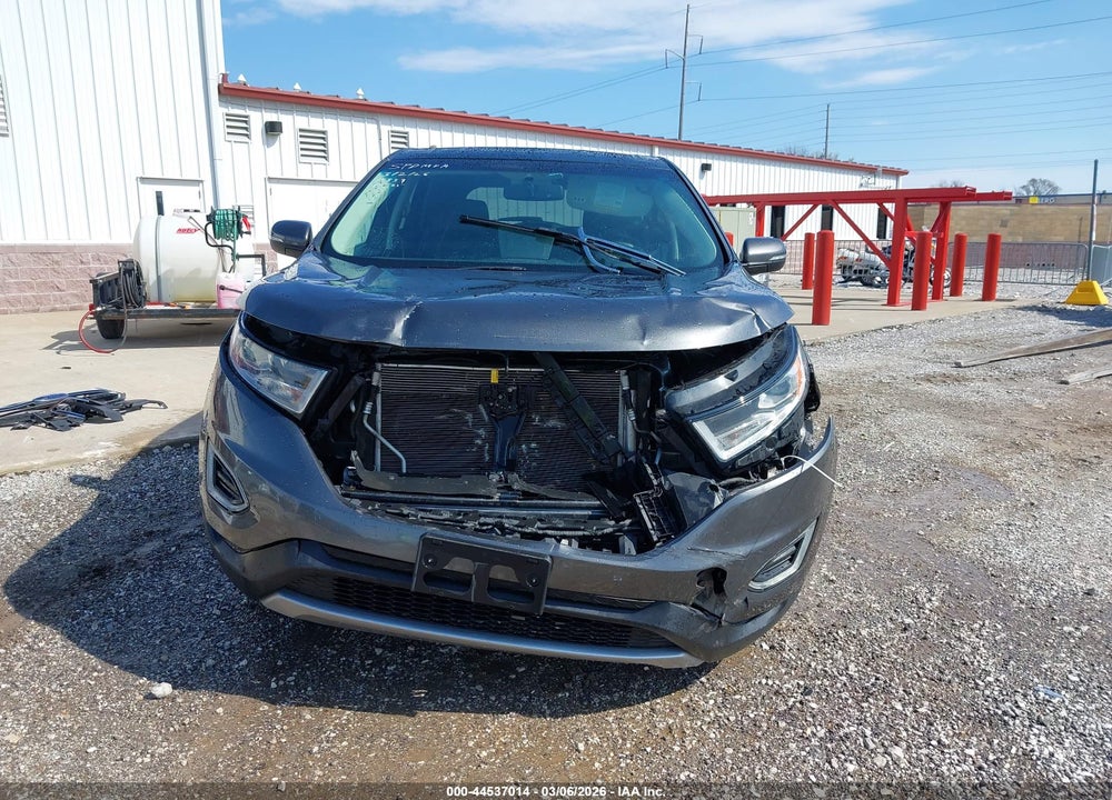 2015 FORD EDGE TITANIUM VIN: 2FMTK3K93FBB34525
