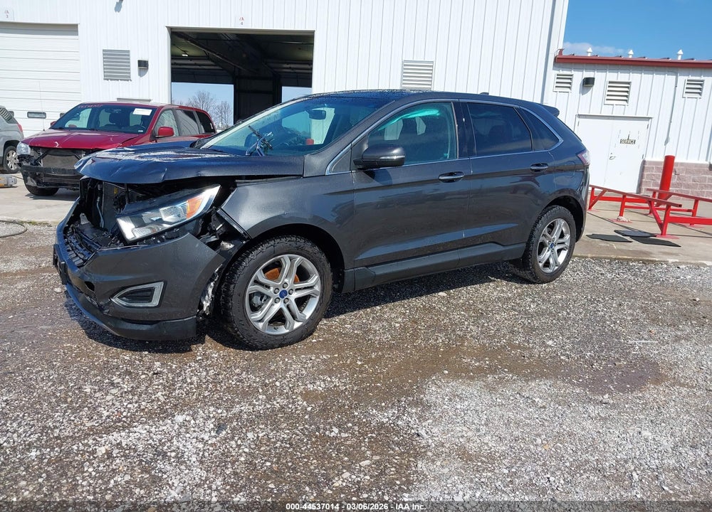 2015 FORD EDGE TITANIUM VIN: 2FMTK3K93FBB34525