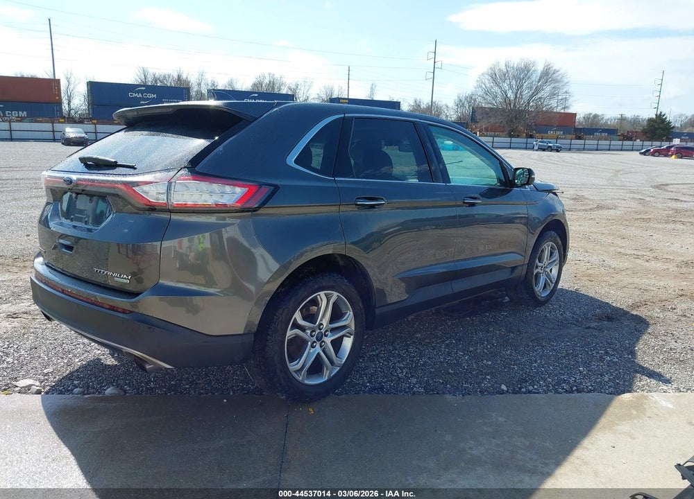 2015 FORD EDGE TITANIUM VIN: 2FMTK3K93FBB34525