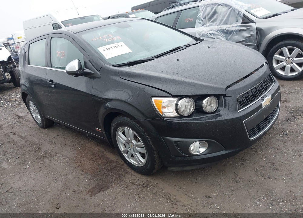 2012 CHEVROLET SONIC 2LT VIN: 1G1JC6SH6C4150301