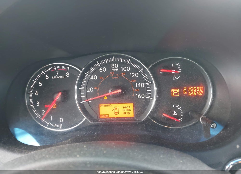 2011 NISSAN MAXIMA 3.5 SV VIN: 1N4AA5AP9BC828078