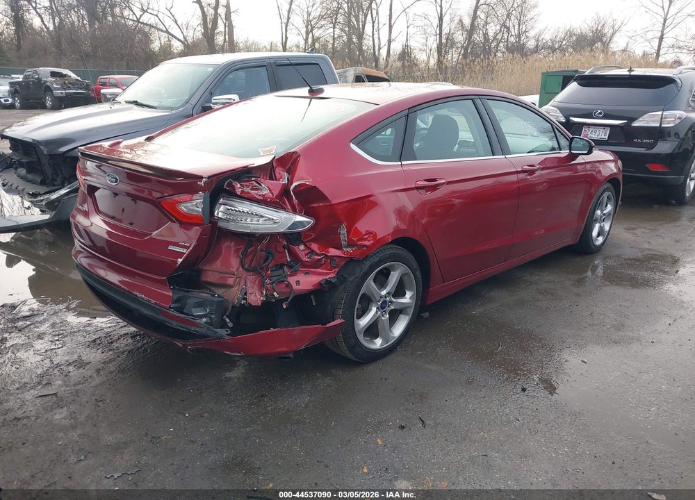 2016 FORD FUSION SE VIN: 3FA6P0HD6GR221213