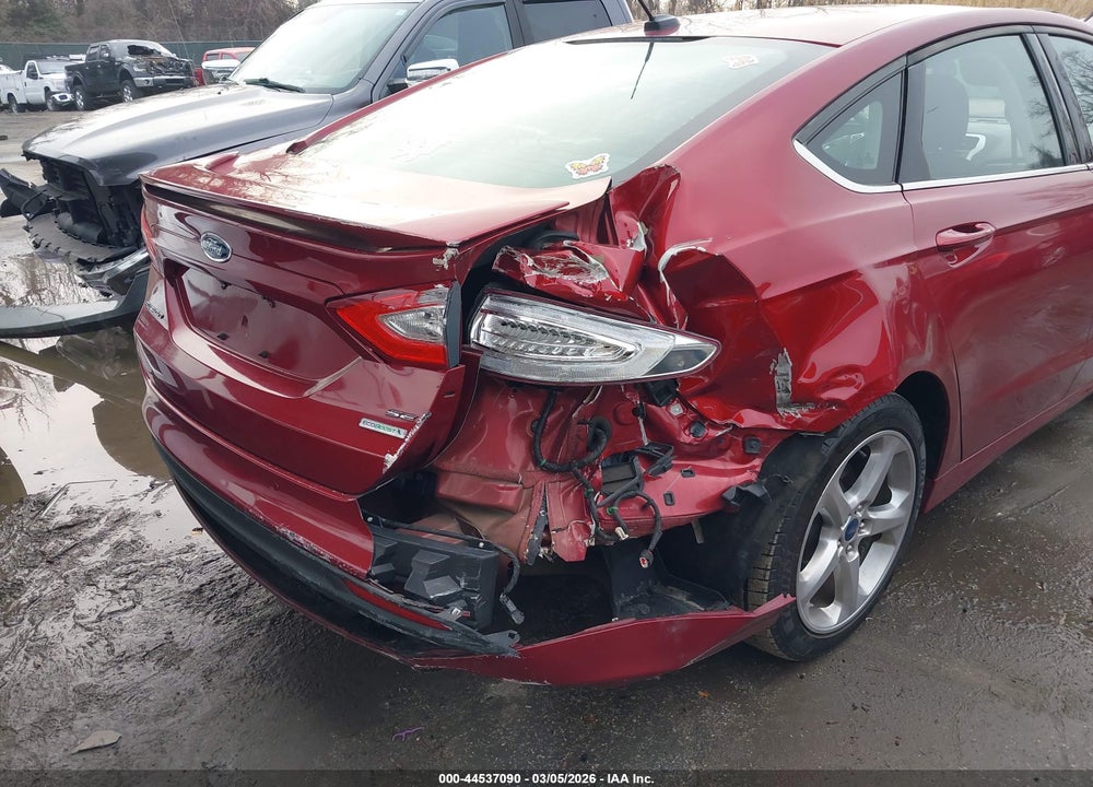 2016 FORD FUSION SE VIN: 3FA6P0HD6GR221213