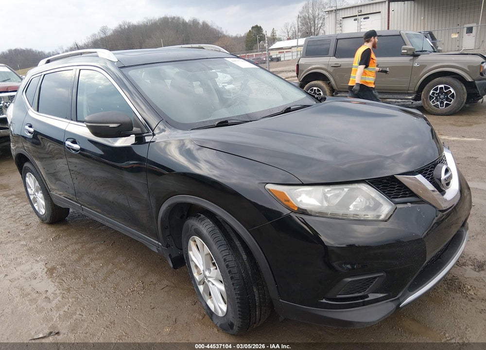 2014 NISSAN ROGUE SV VIN: 5N1AT2MV5EC812375