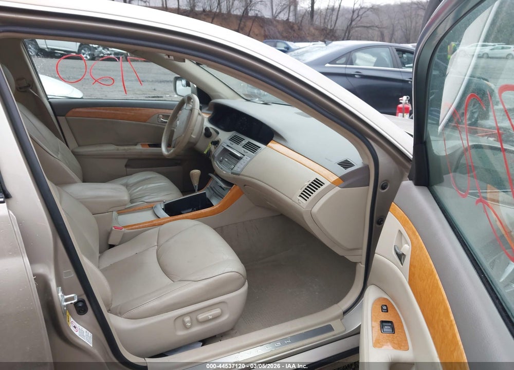 2006 TOYOTA AVALON XLS VIN: 4T1BK36B76U147071