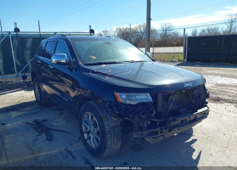 2014 JEEP GRAND CHEROKEE LIMITED VIN: 1C4RJFBG1EC297822