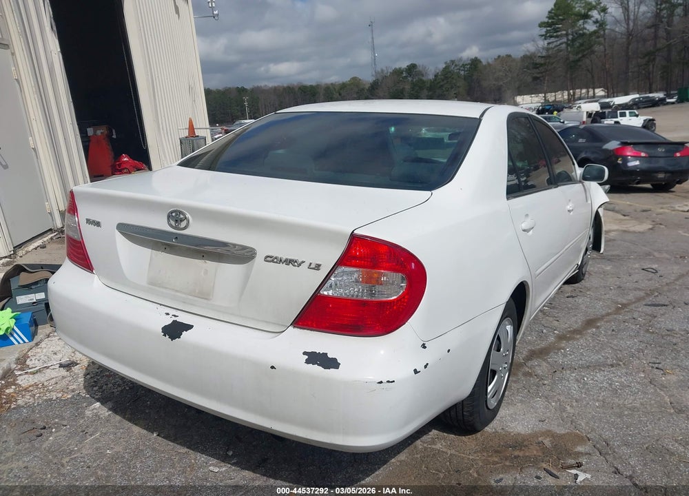 2003 TOYOTA CAMRY LE VIN: 4T1BE32K63U199347