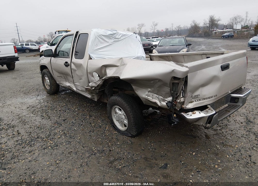 2005 CHEVROLET COLORADO LS VIN: 1GCCS198558274843