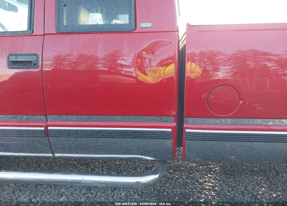 1997 CHEVROLET K1500 FLEETSIDE VIN: 2GCEK19R6V1277156