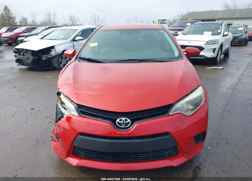 2014 TOYOTA COROLLA LE VIN: 5YFBURHE4EP103582