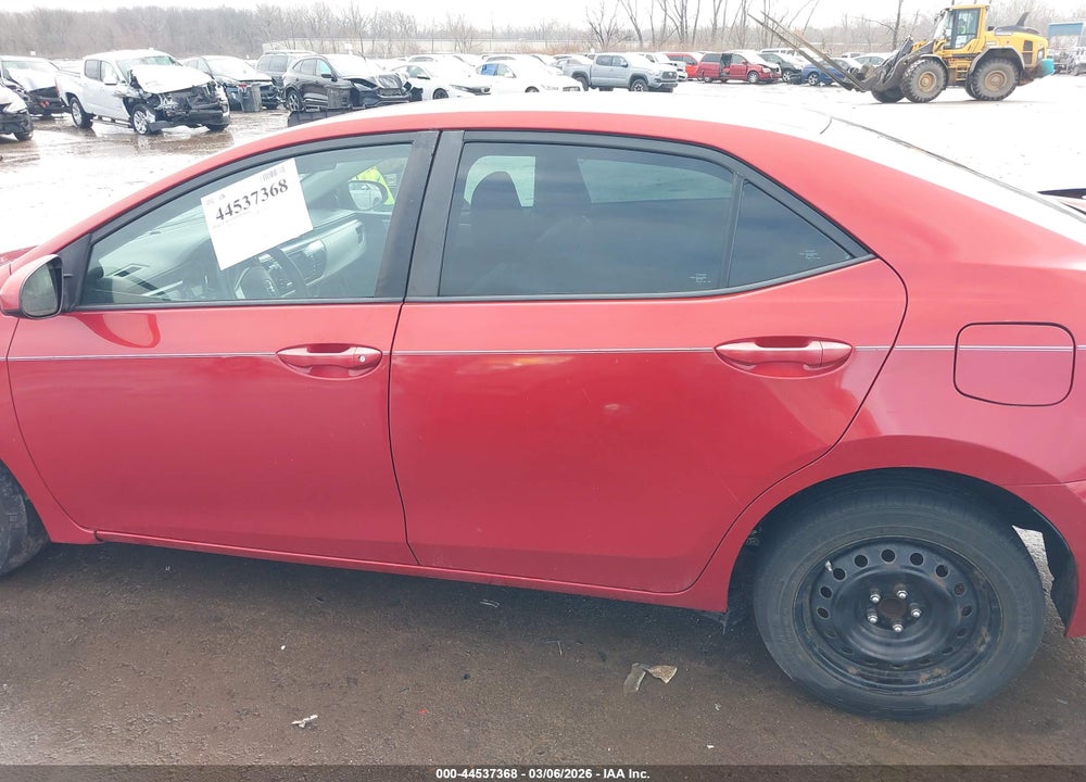 2014 TOYOTA COROLLA LE VIN: 5YFBURHE4EP103582