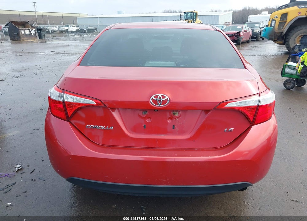 2014 TOYOTA COROLLA LE VIN: 5YFBURHE4EP103582